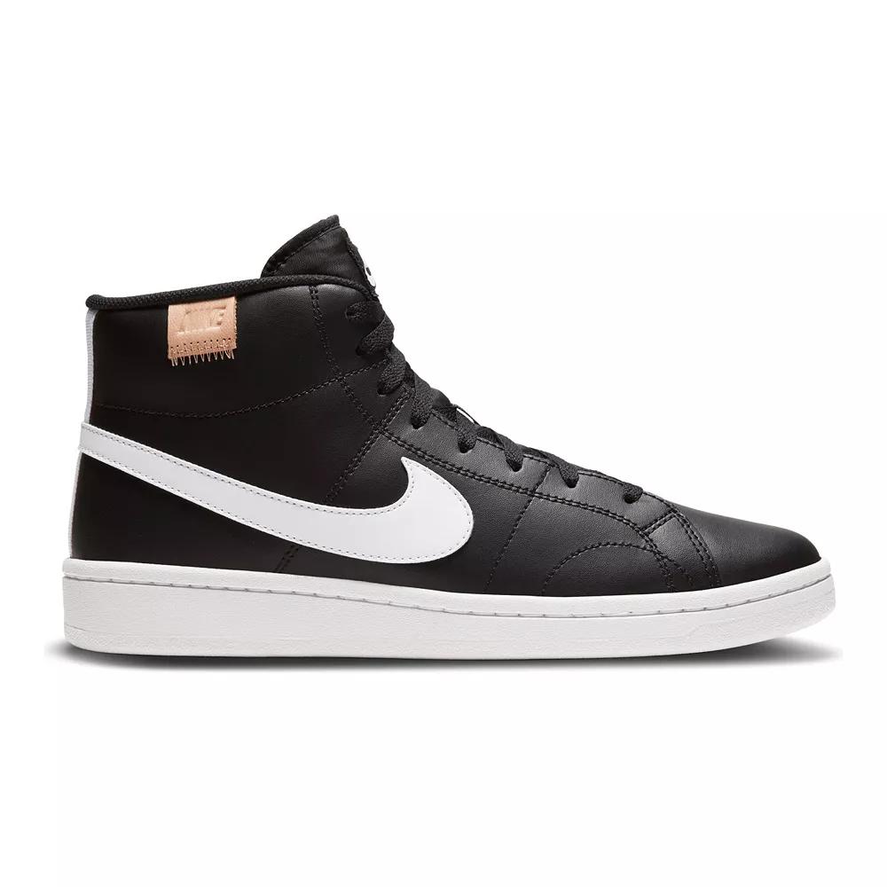 Nike Court Royale 2 Mid Men's Shoes, Size: 7, Black White Product Image