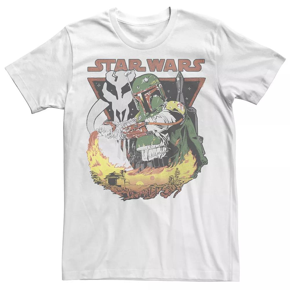 Men's Star Wars Boba Burns Graphic Tee,  Product Image