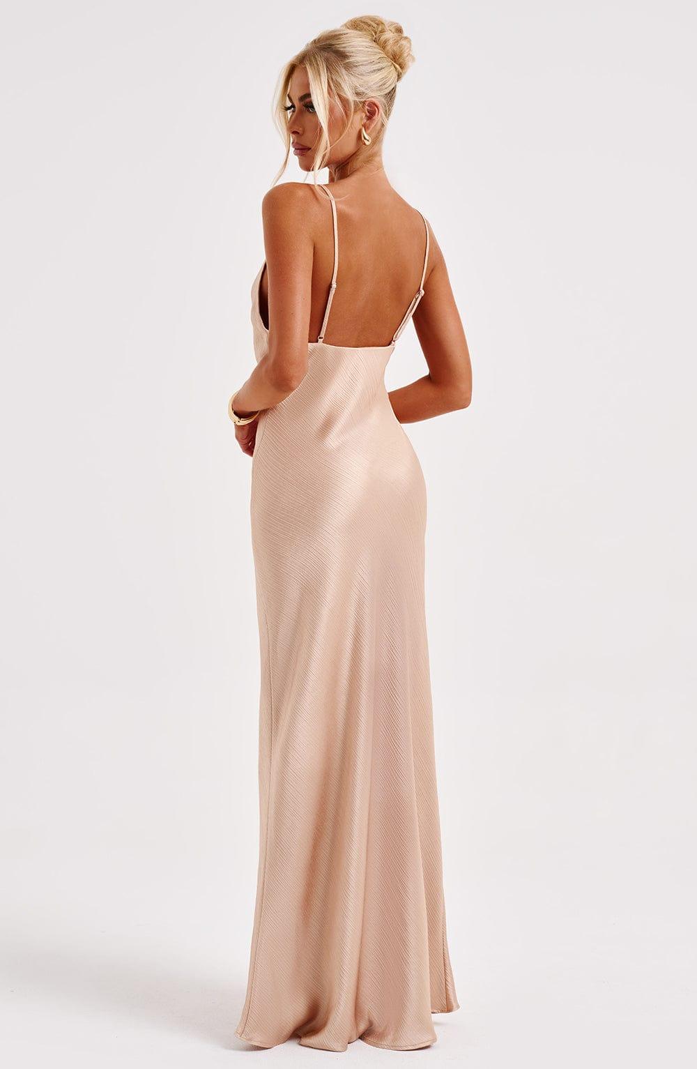 Anja Maxi Dress - Champagne Product Image