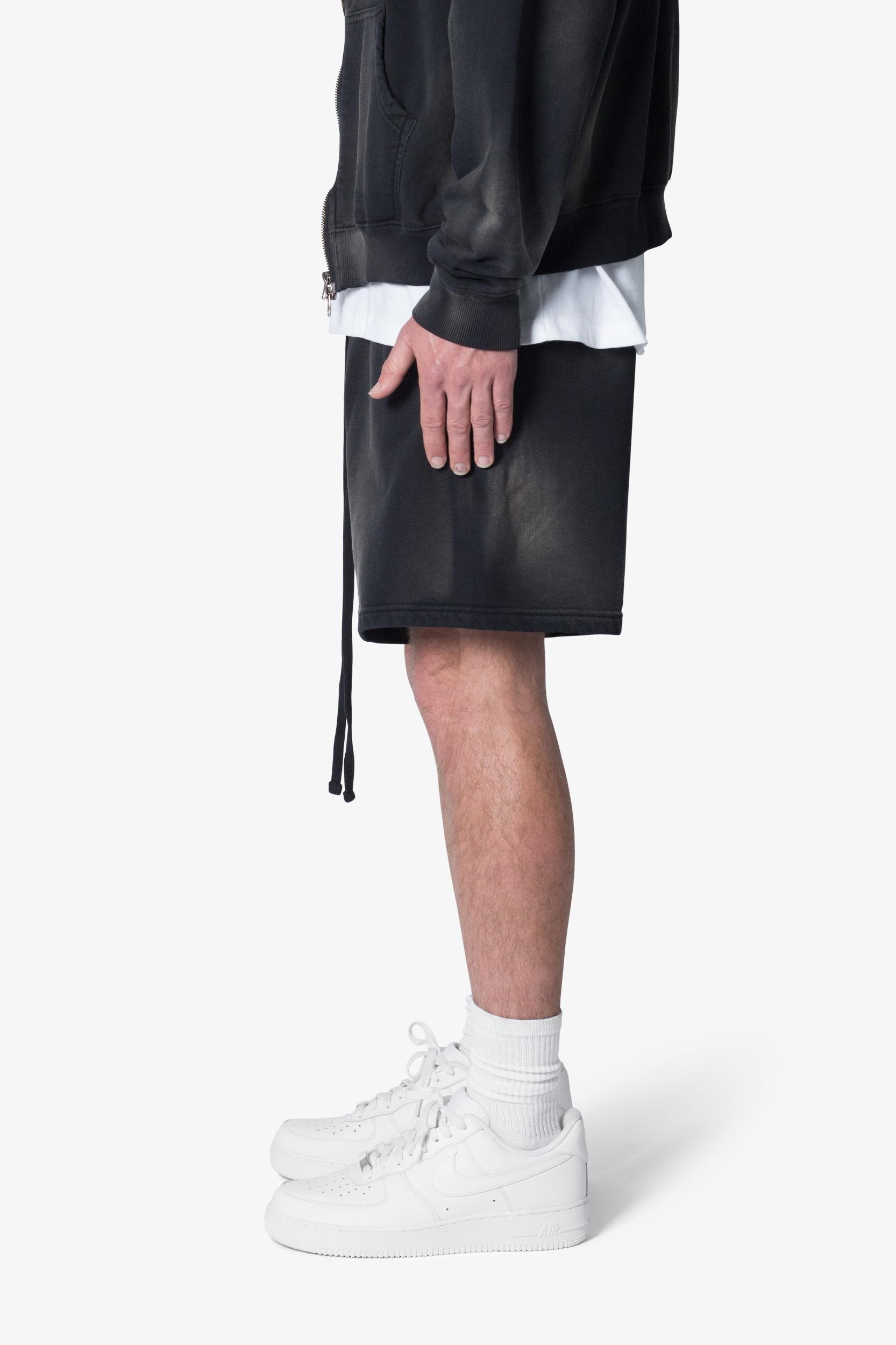 Faded Every Day Sweatshorts - Washed Black Product Image