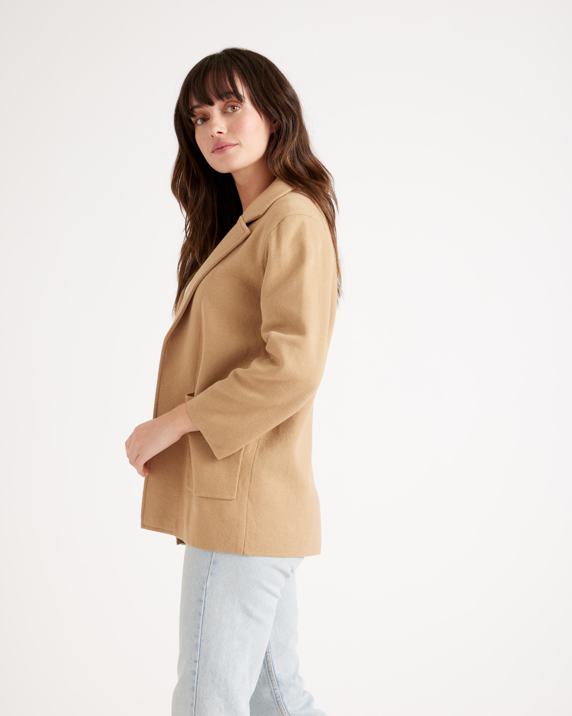 Quince | Women's Knit Blazer Organic Cotton Product Image