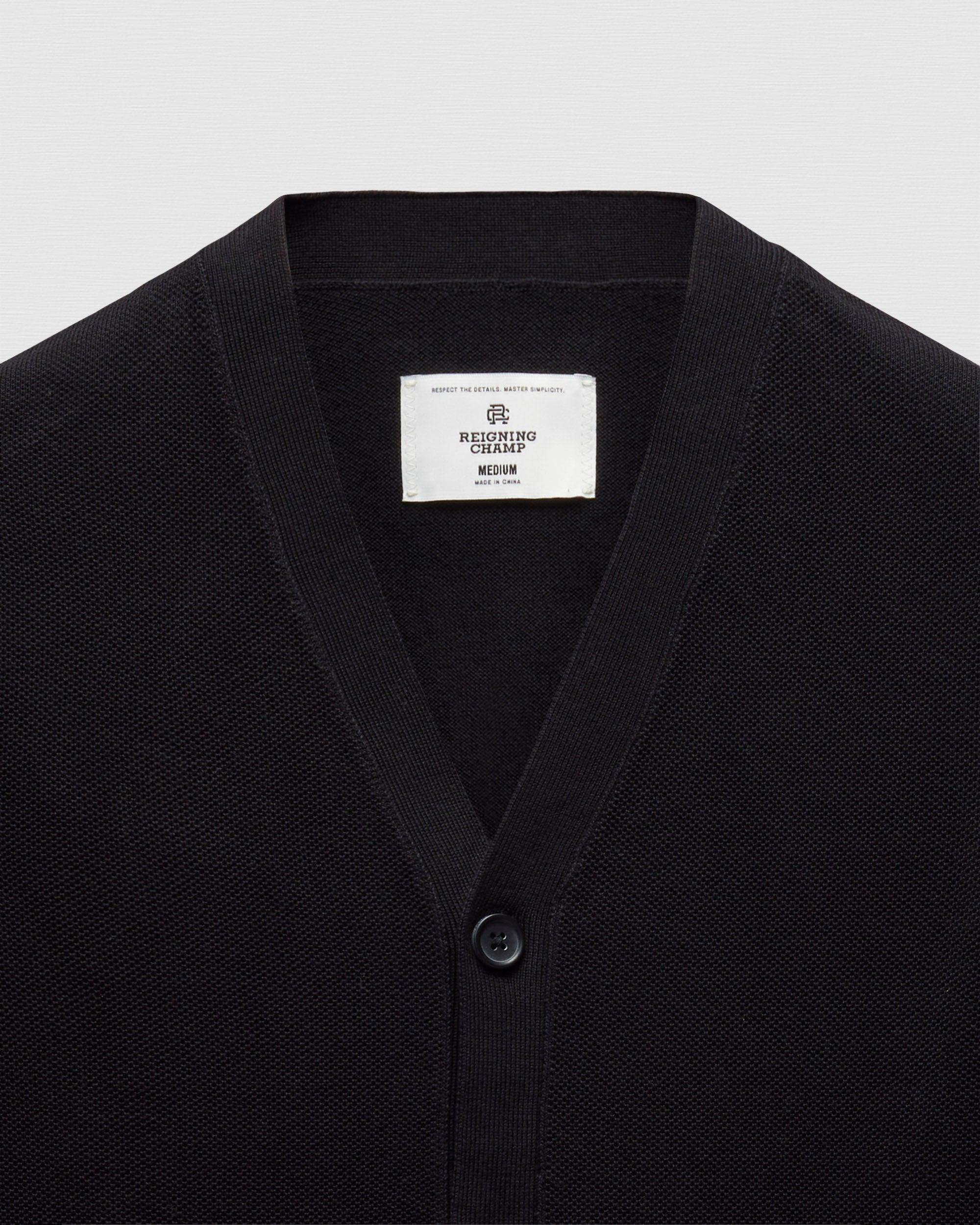 Supima Pique Ace Cardigan Male Product Image