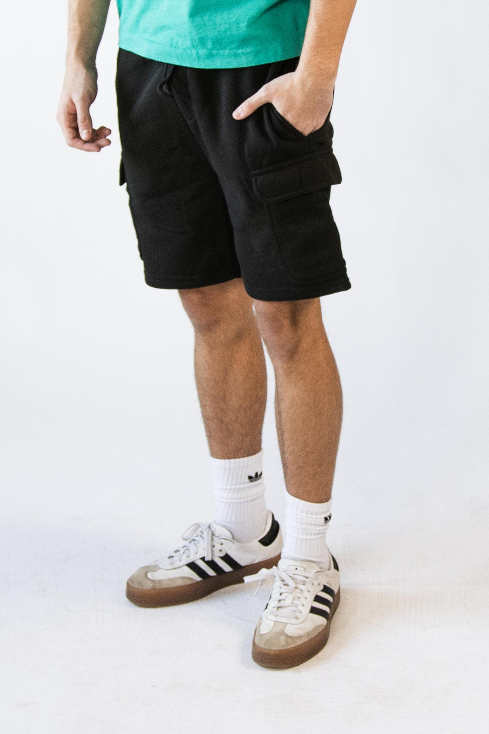 Fleece Cargo Sweatshorts Product Image