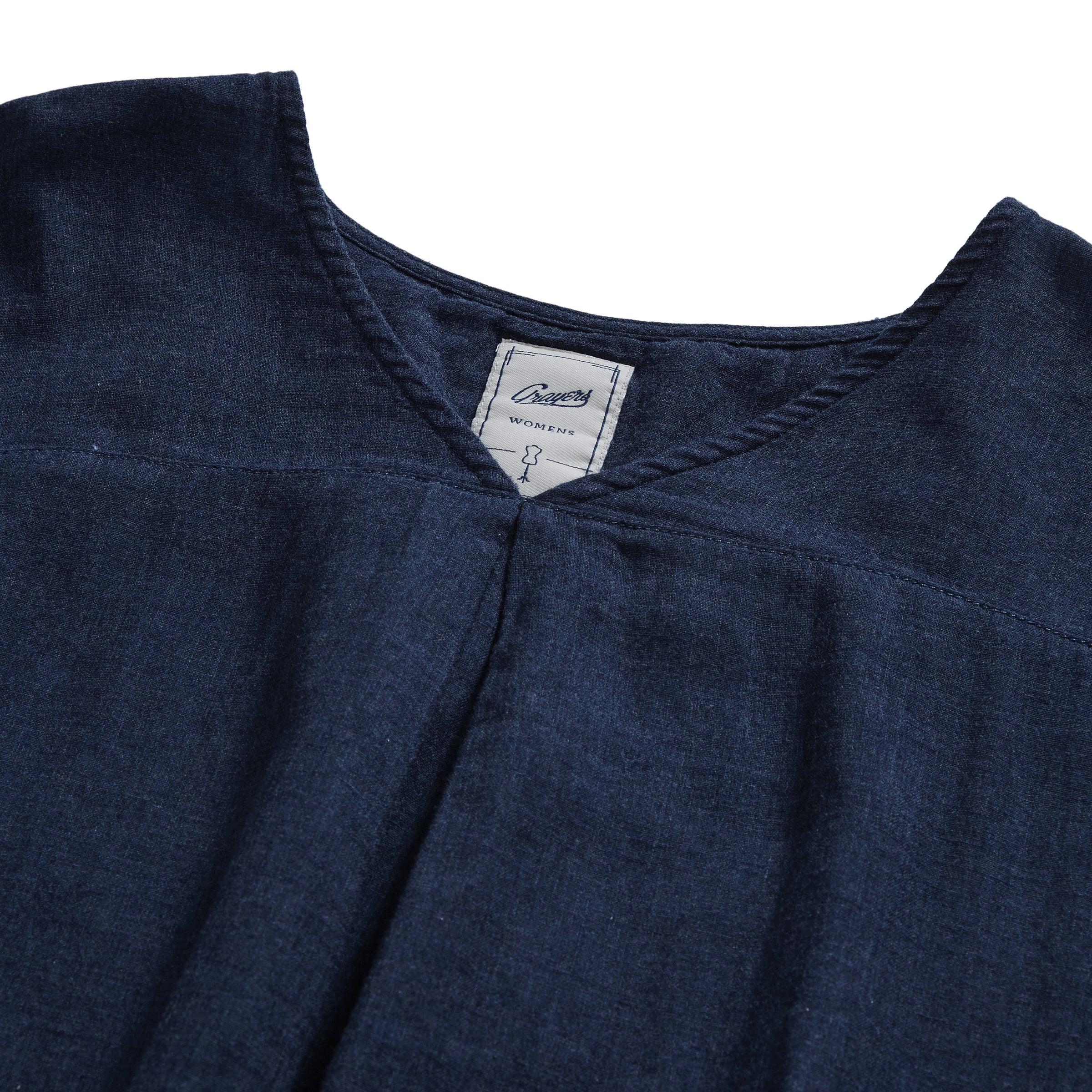 Priscilla Cocoon Dress - Navy Heather (Final Sale) Female Product Image