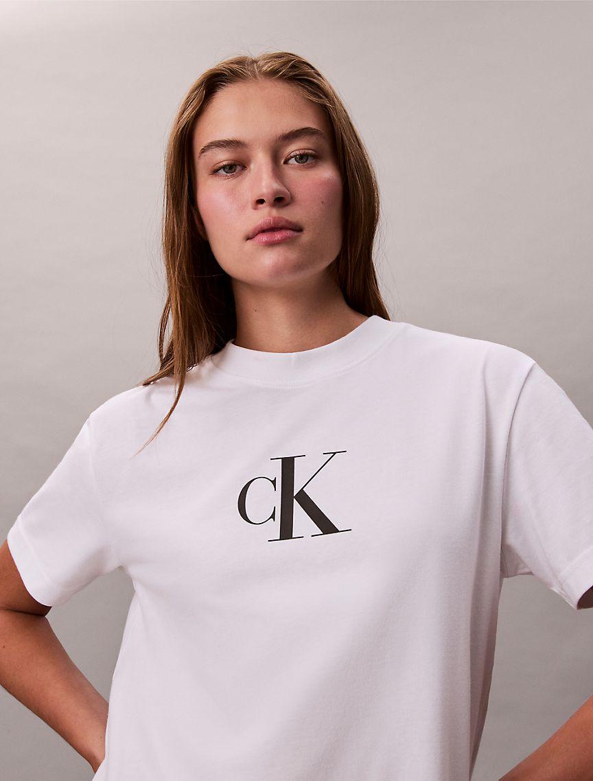 Monogram Logo Jersey T-Shirt Dress Product Image