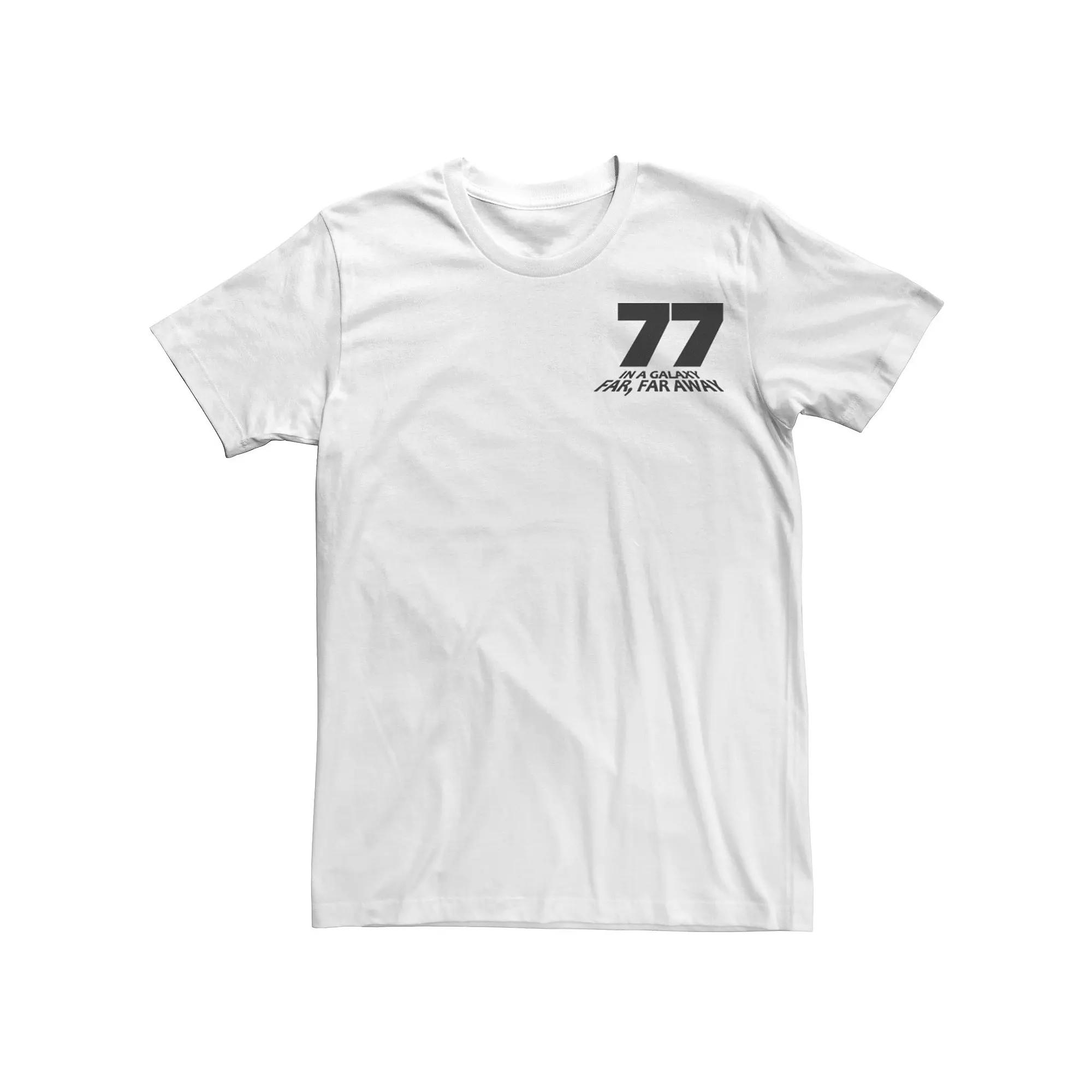 Men's Star Wars Far, Far Away 77 Left Chest Graphic Tee,  Product Image