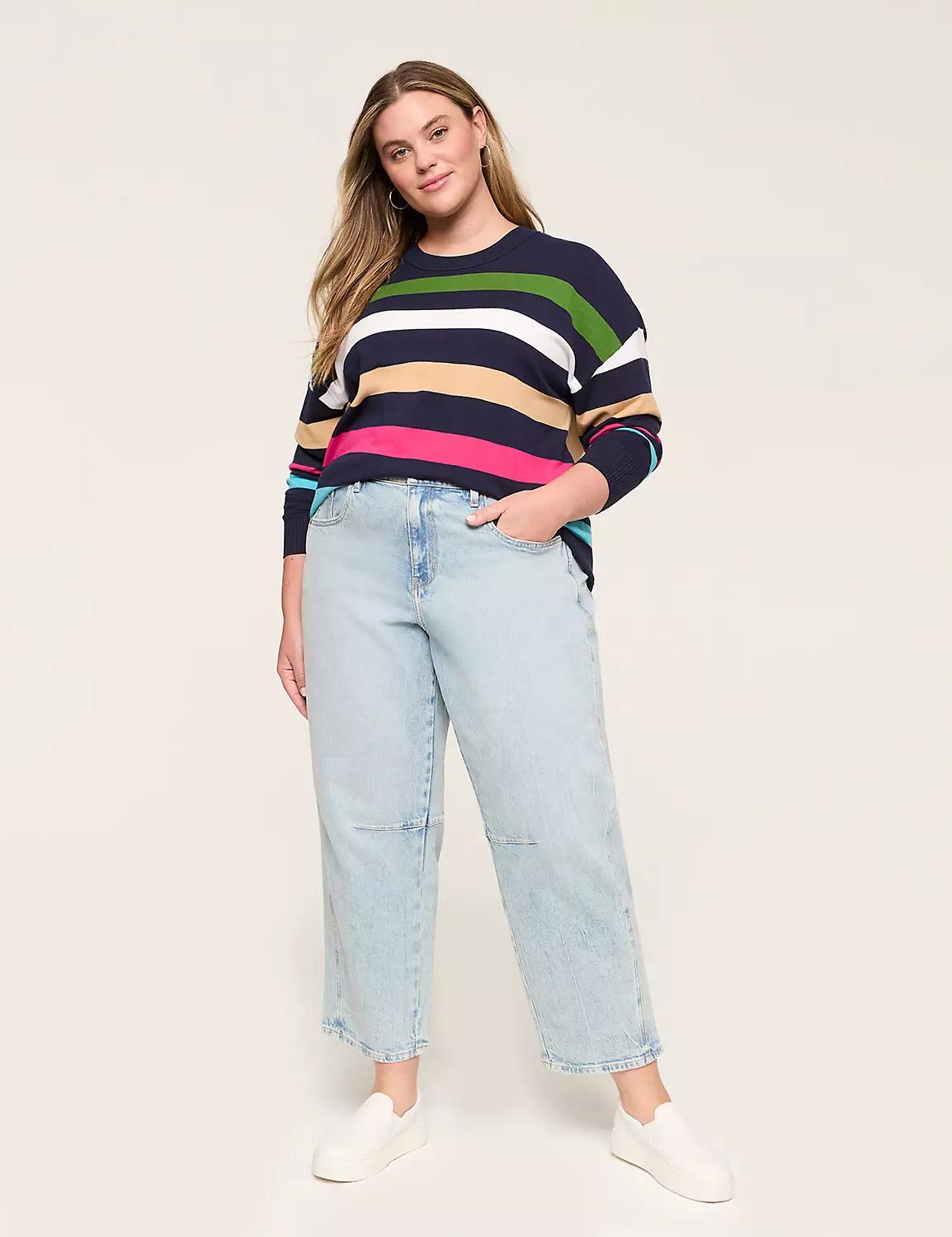 Curved Barrel Jean Product Image