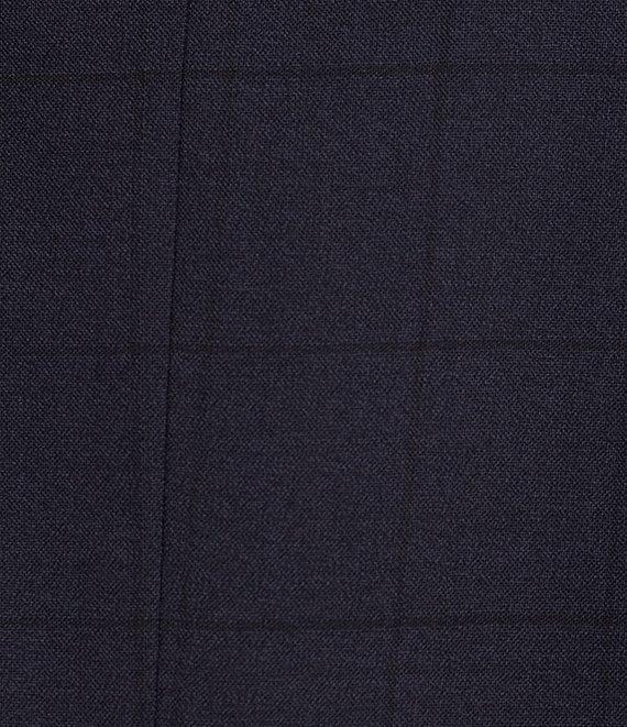 Hickey Freeman Classic Fit Pleated Window Pattern 2-Piece Suit Product Image