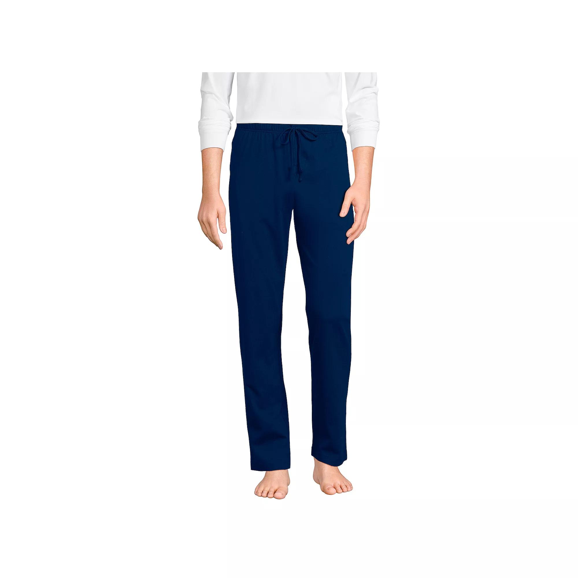Men's Lands' End Knit Jersey Sleep Pants,  Product Image