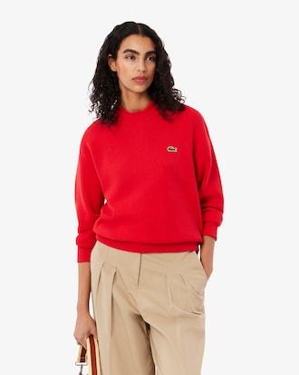 Moss Stitch Cotton Sweater Product Image