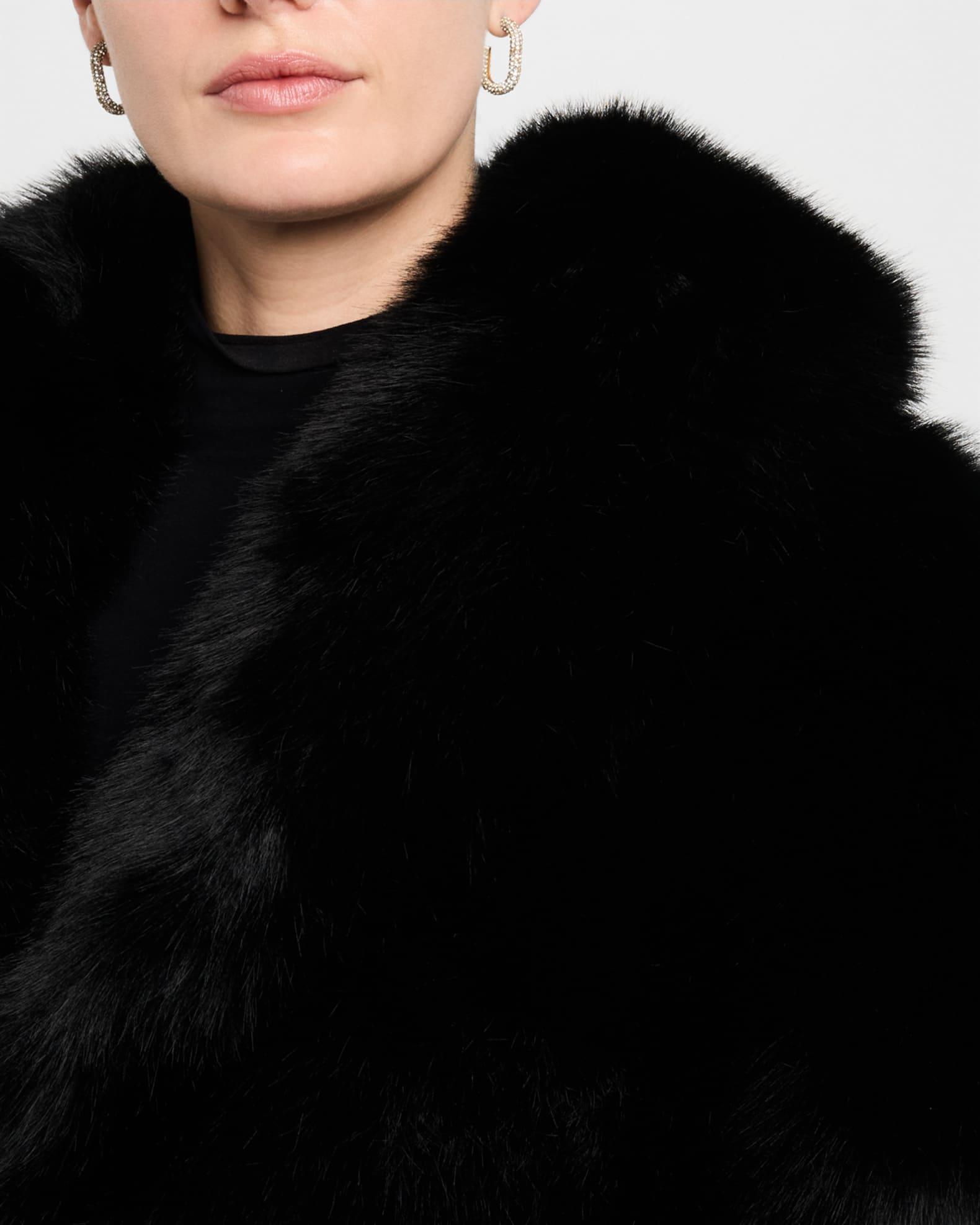The Adrienne Faux Fur Capelet Product Image
