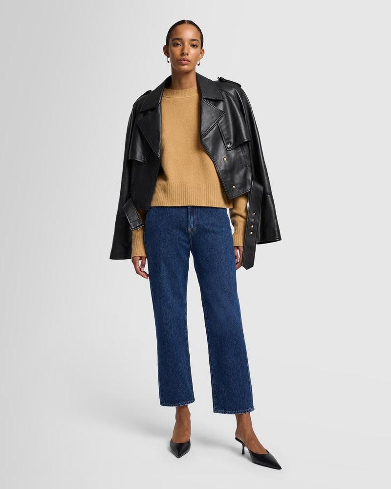 Cashmere Blend Crewneck Sweater Product Image