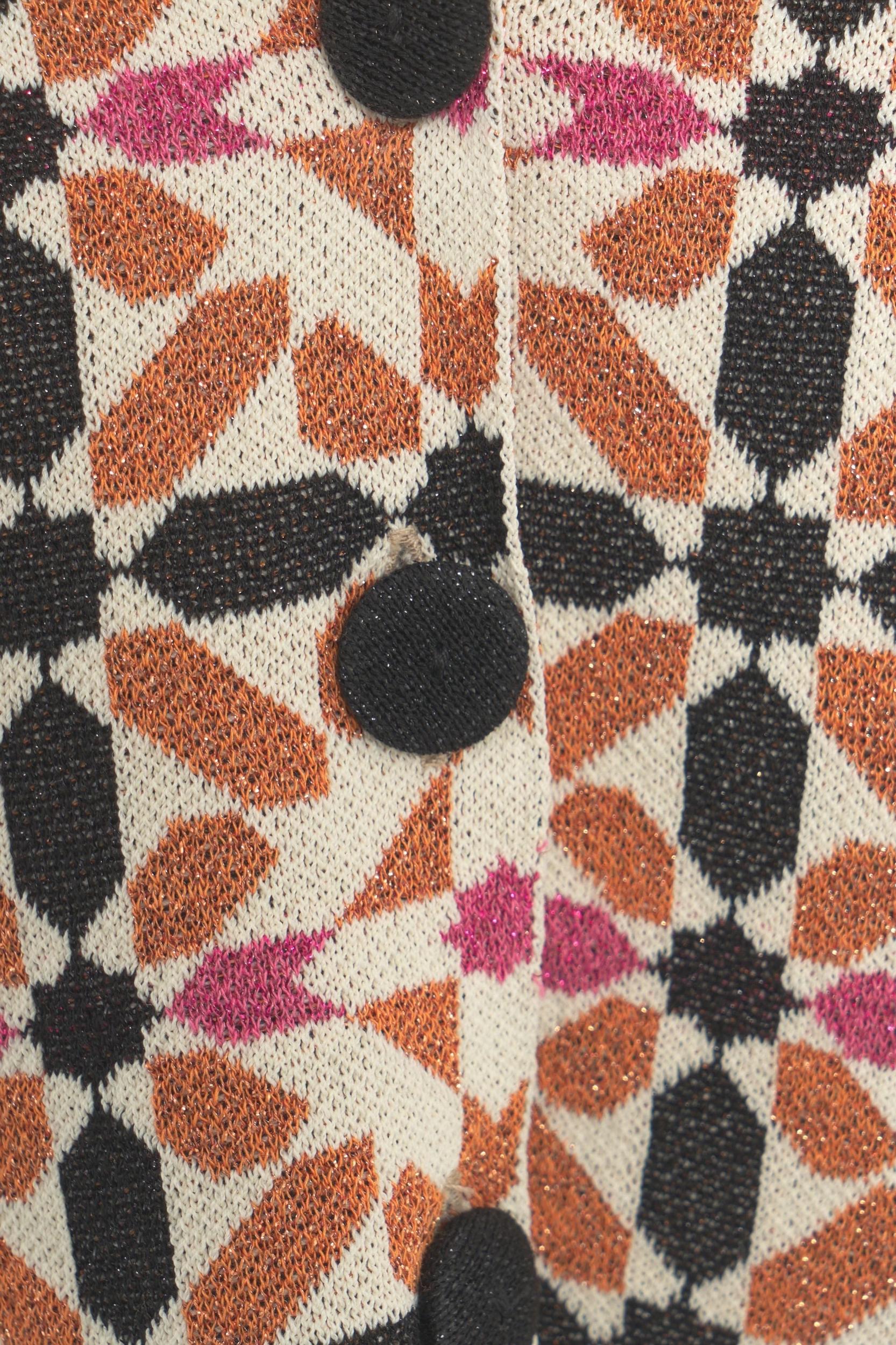 Lurex jacquard vest Product Image