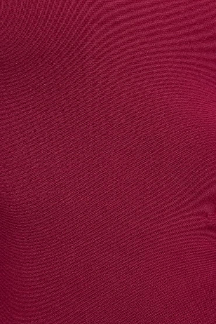 Crew Neck Open Back Short Sleeve Top Product Image