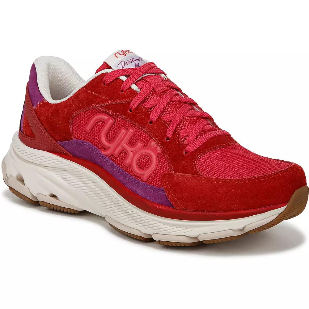 Ryka Devotion X Max Classic Women's Sneakers, Size: 8.5 Wide, Red Product Image