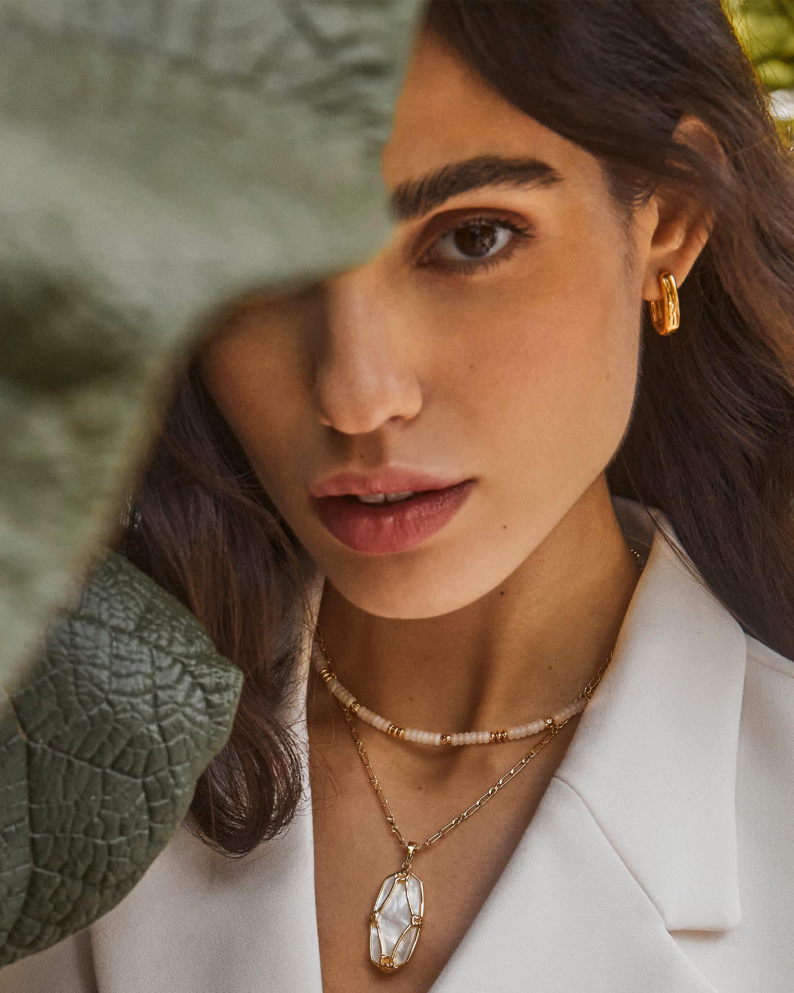 Deliah Gold Strand Necklace Product Image