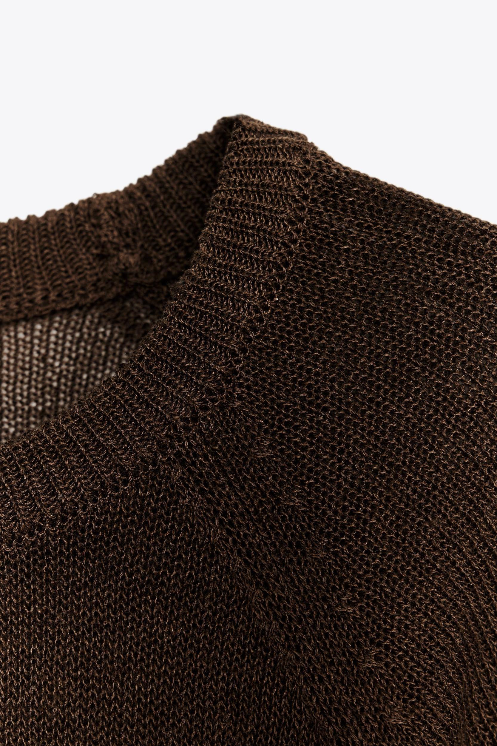 WIDE SLEEVE KNIT SWEATER Product Image