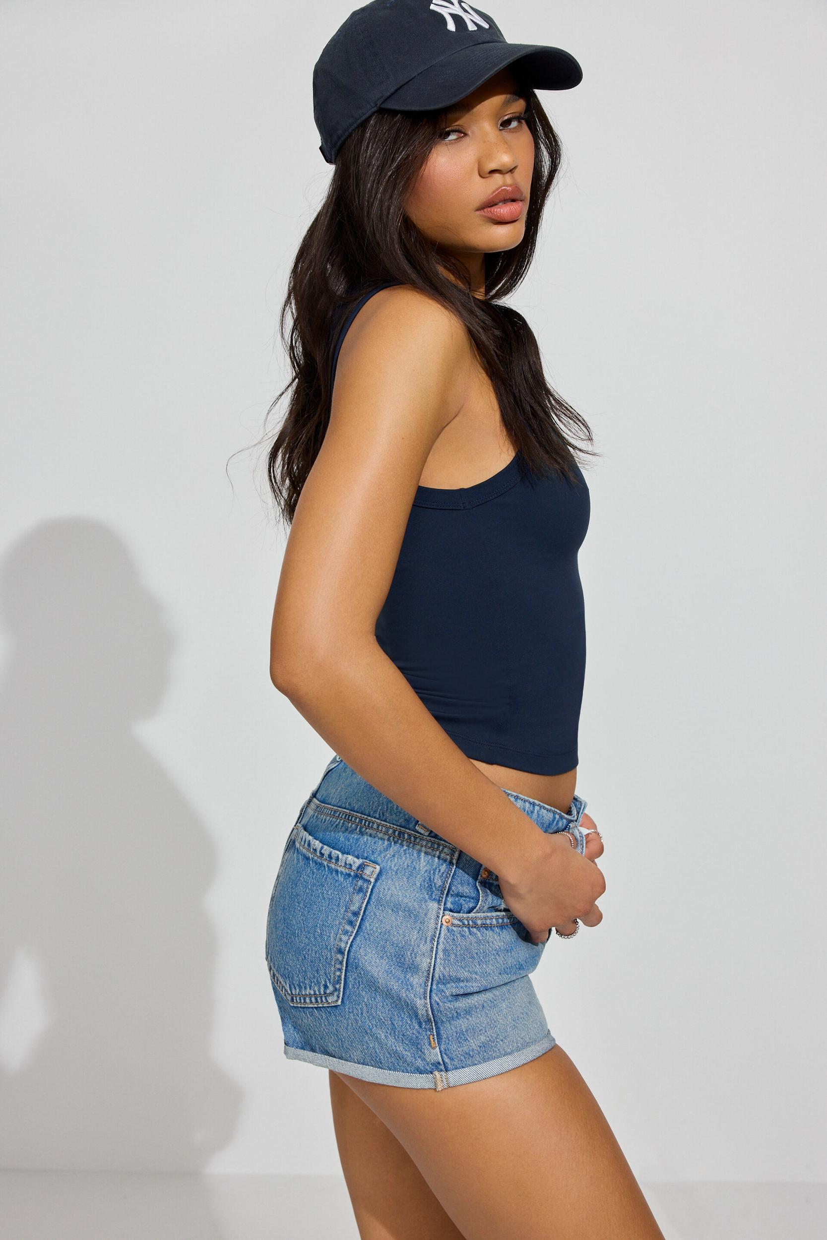 Deep Plunge Halter Bodysuit Product Image