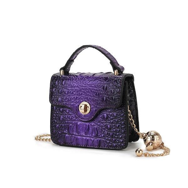 MKF Luxe Mini Satchel with Chain Strap by Mia K Product Image