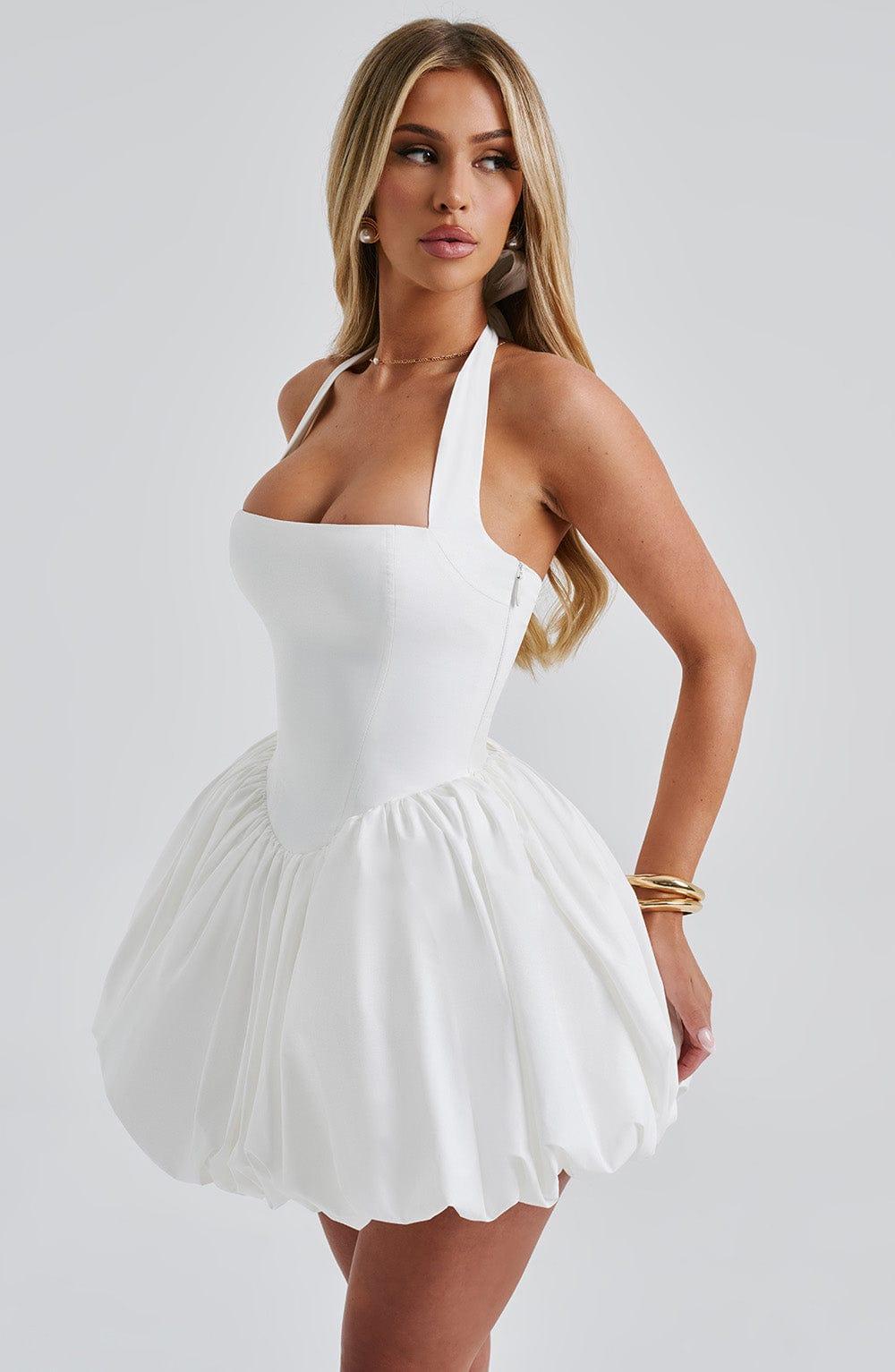 Maricia Mini Dress - Ivory Product Image