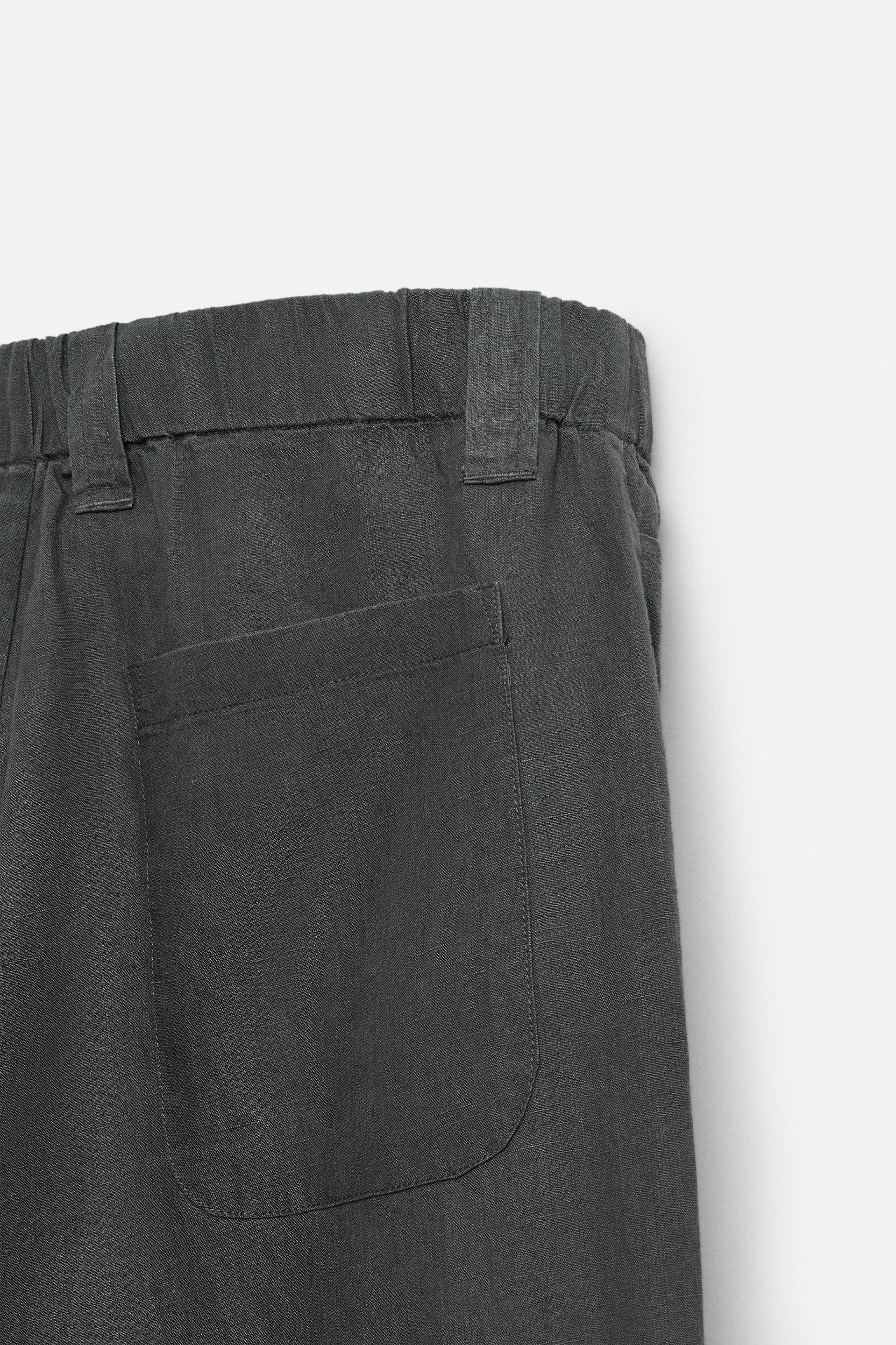 RELAXED FIT 100% HEMP PANTS Product Image