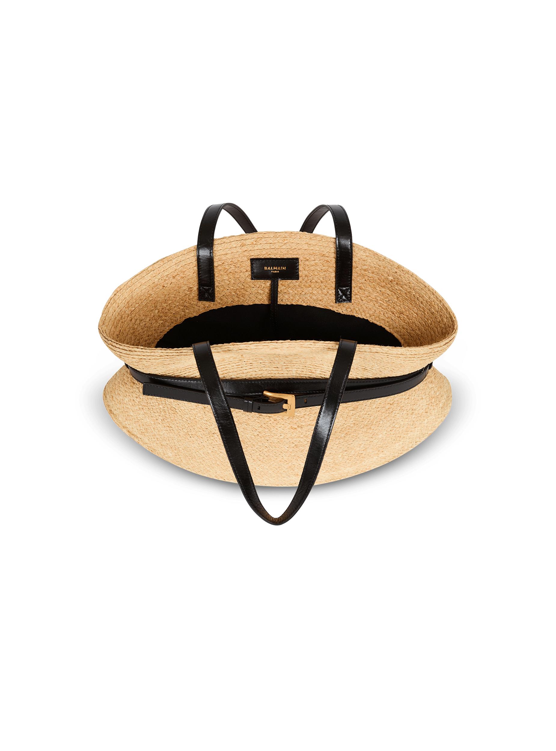 Shuffle Medium bag in raffia Product Image