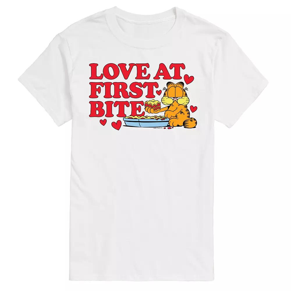 Big & Tall Garfield Love First Bite Tee, Men's,  Product Image