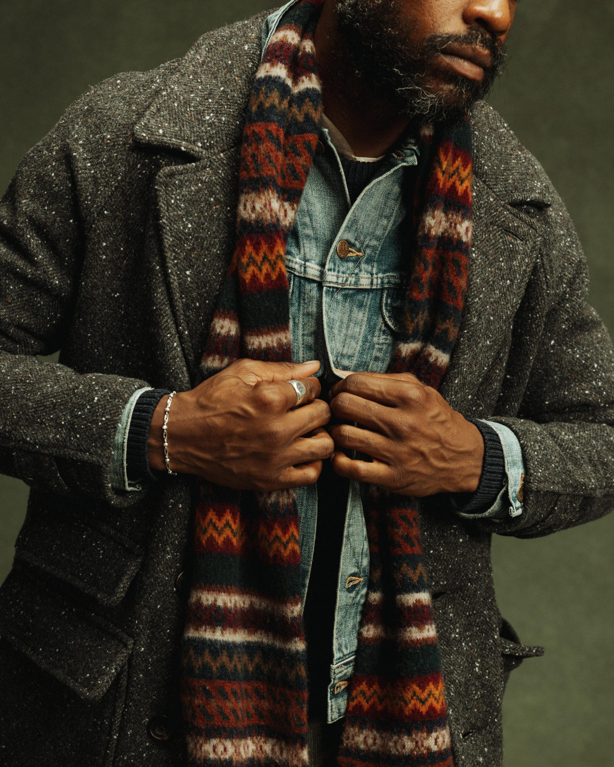 Wool Herringbone Overcoat Product Image