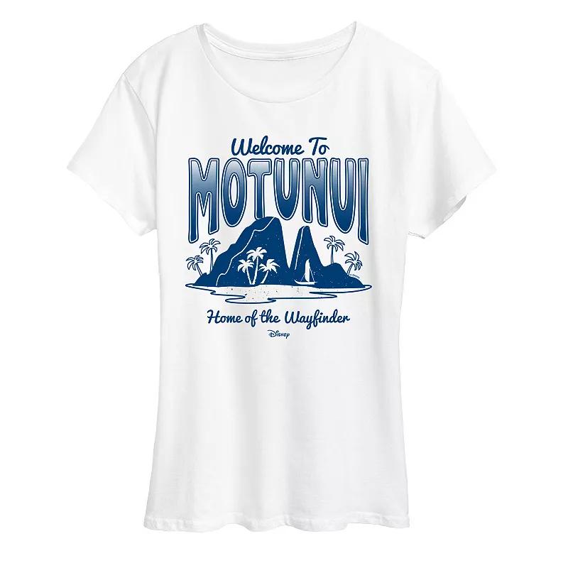 Disney's Moana 2 Women's Welcome To Motunui Graphic Tee,  Product Image
