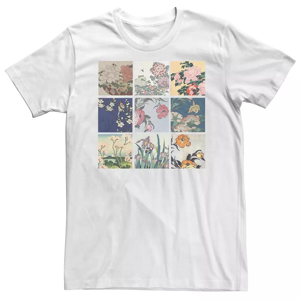 Big & Tall Fifth Sun Floral Collage Panels Tee, Men's,  Product Image