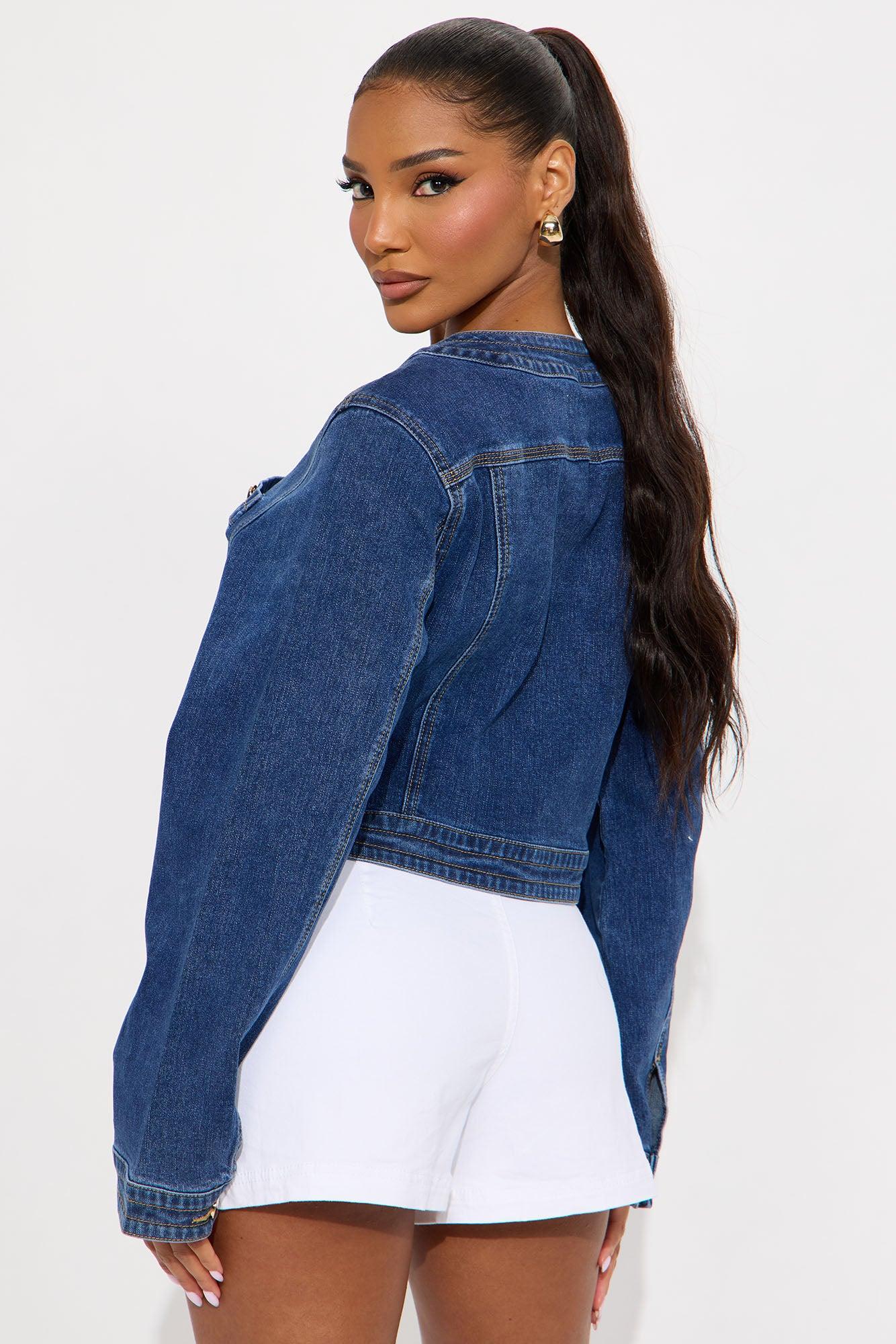 Nolita Denim Jacket - Medium Wash Female Product Image