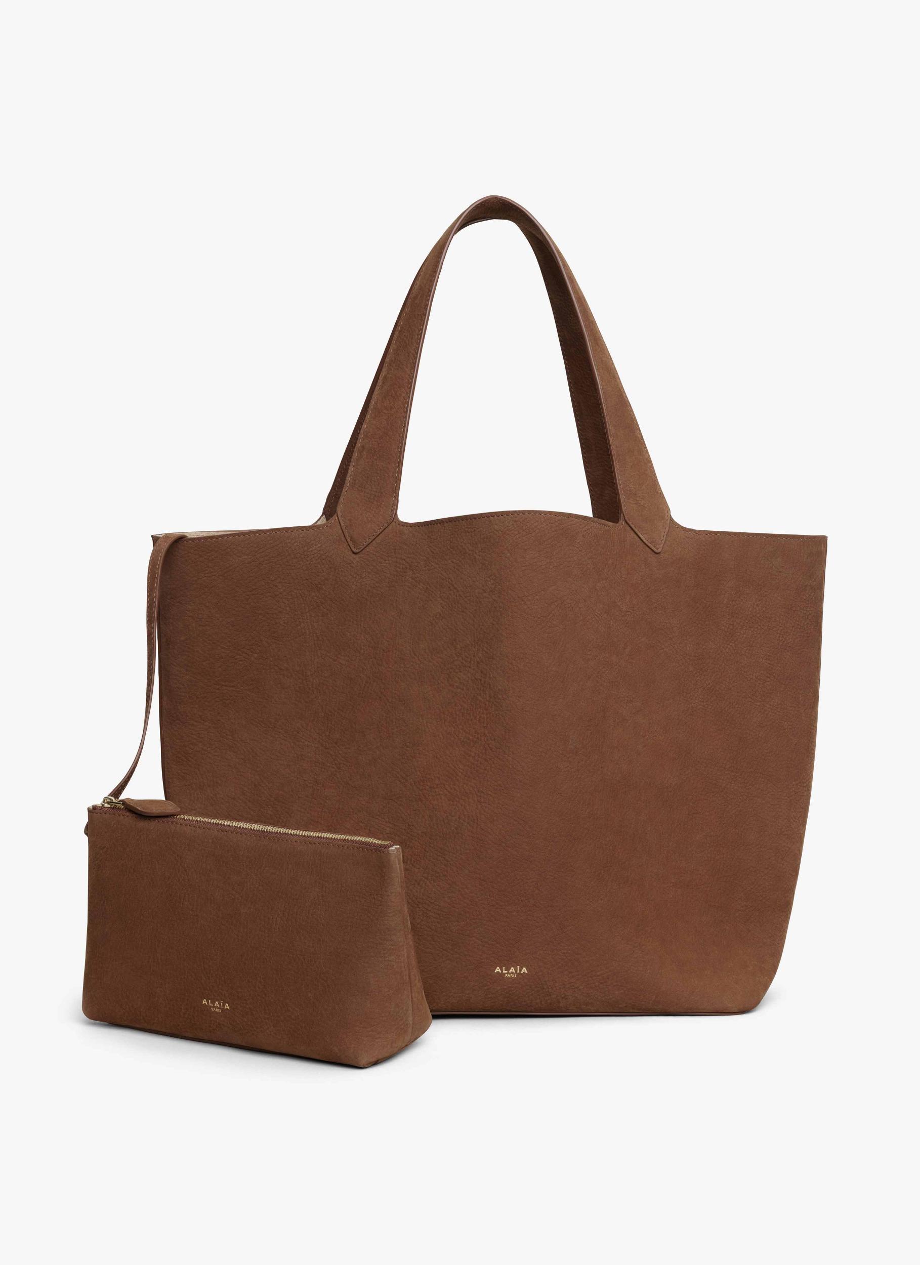 UMBER LE CABAS BAG IN NUBUCK Product Image