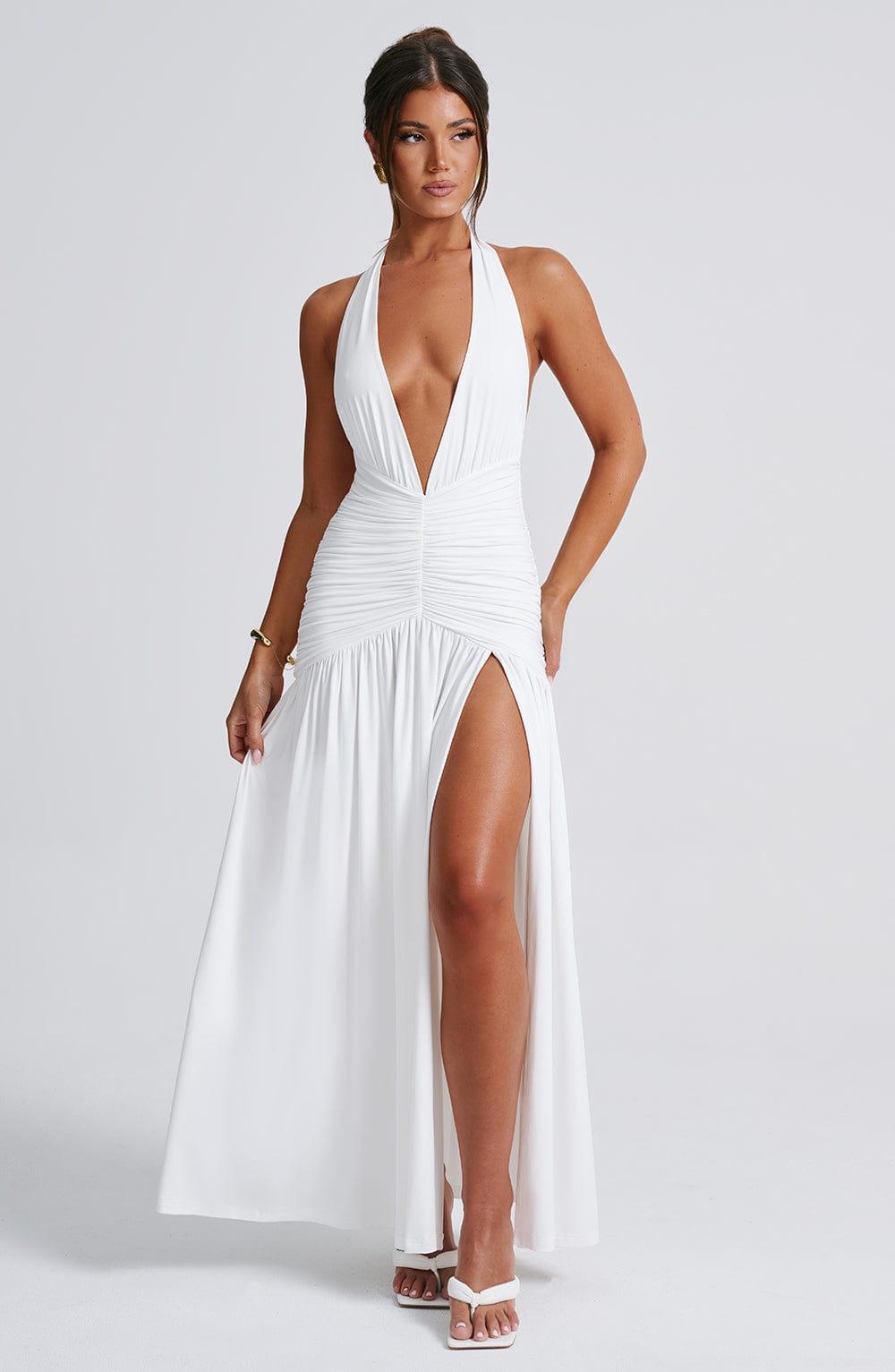 Melania Maxi Dress - White Product Image