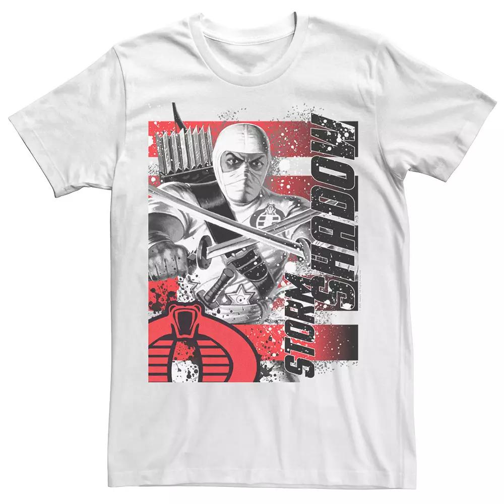 Men's G.I. Joe Storm Shadow Paint Splatter Tee,  Product Image