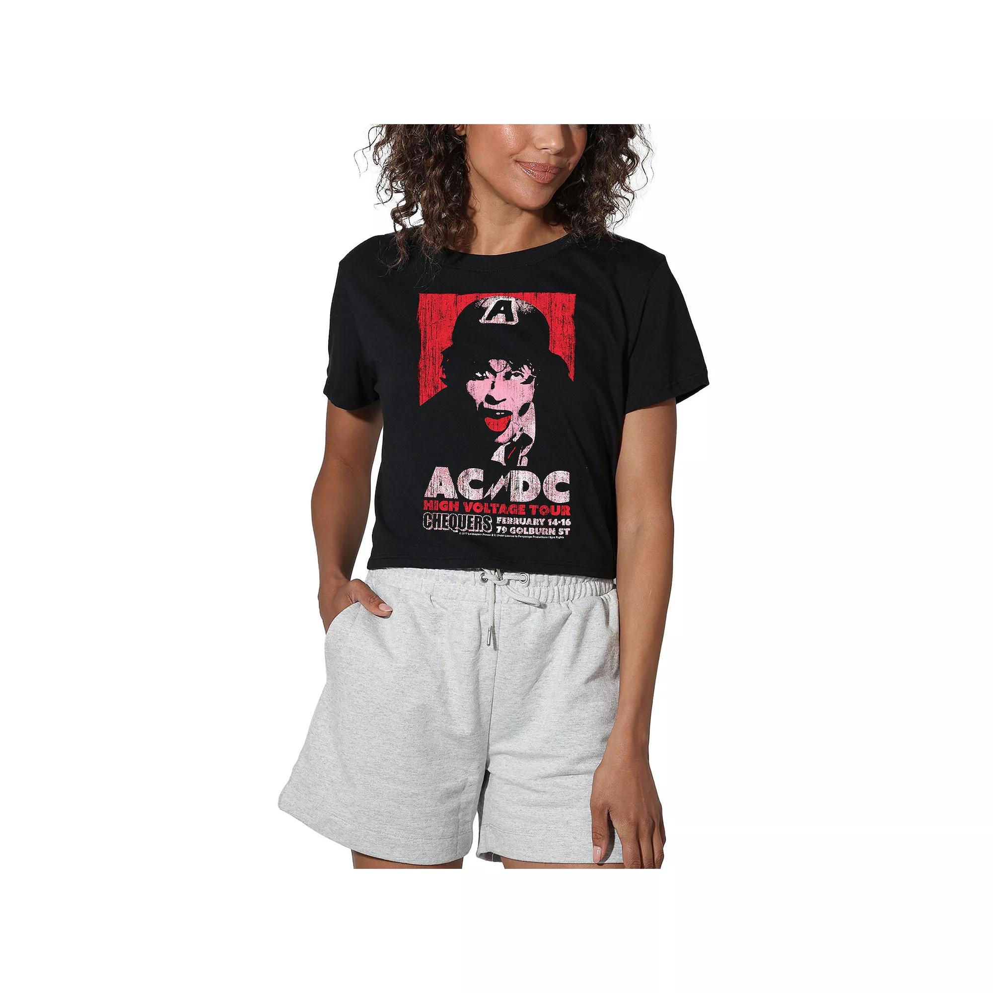 Women's Suburban Riot Nothing to See Here Graphic Crop Top, Girl's,  Product Image