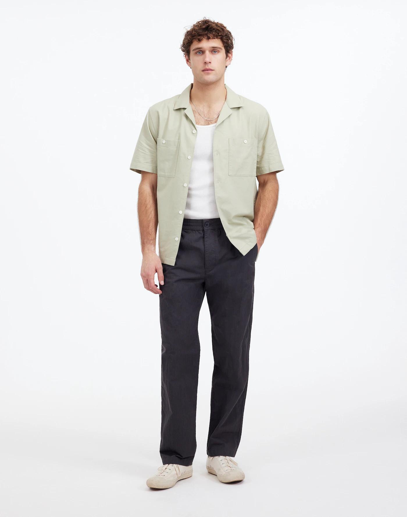 Pull-On Pant in Cotton Blend Product Image