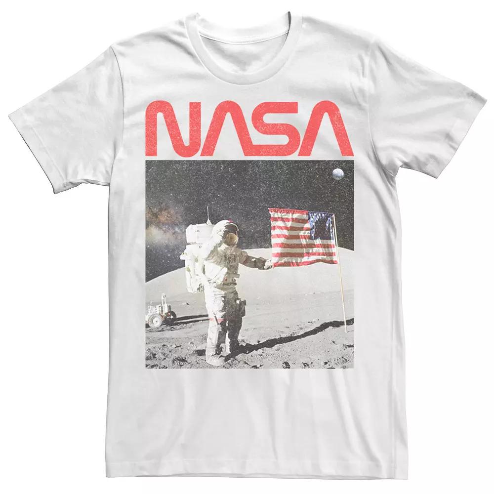 Men's NASA Astronaut American Flag Photo Tee,  Product Image
