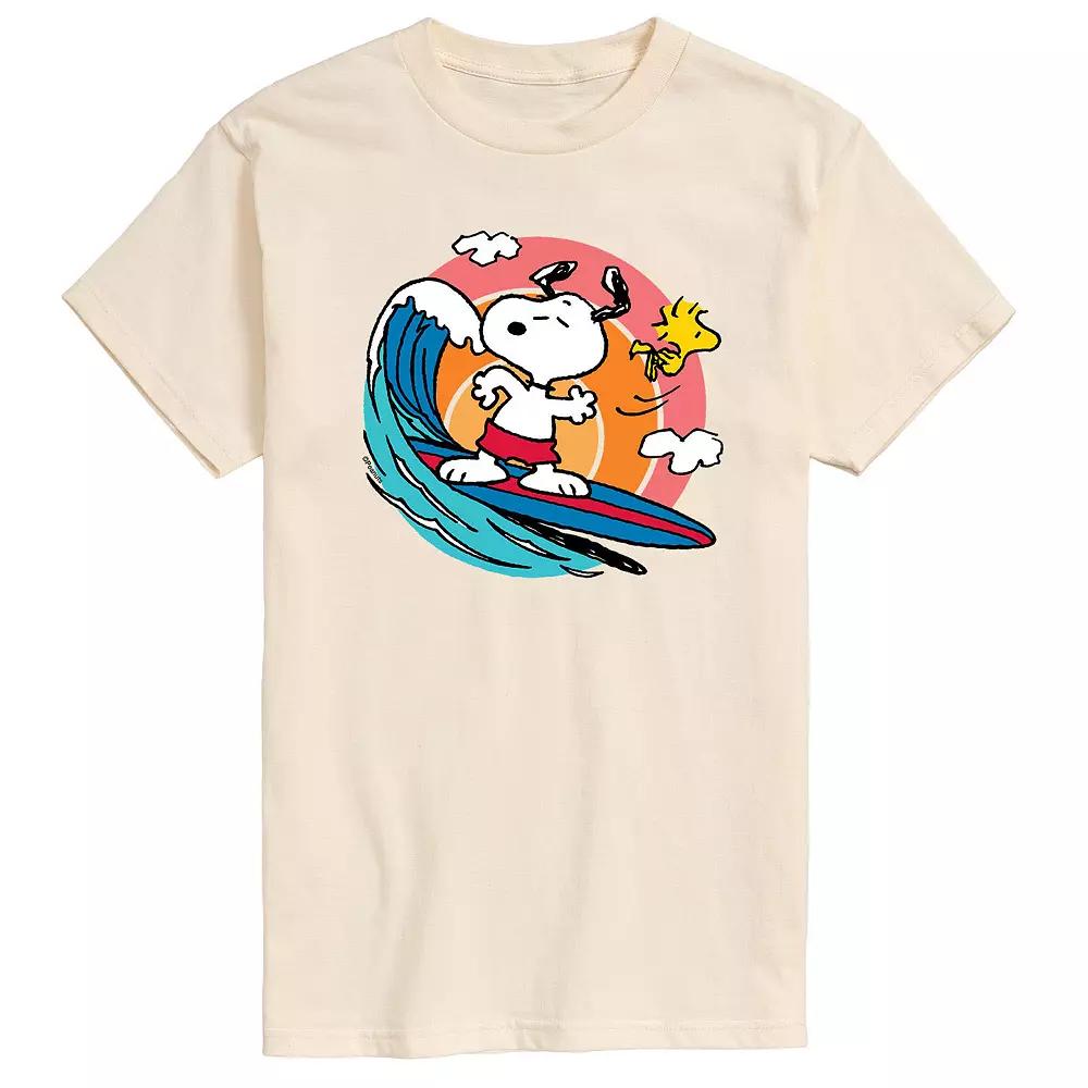 Men's Peanuts Snoopy Surf Tee,  Product Image