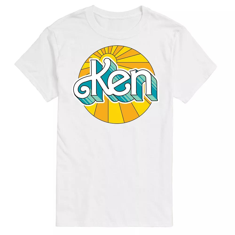 Big & Tall Barbie® Ken Sunburst Graphic Tee, Men's,  Product Image