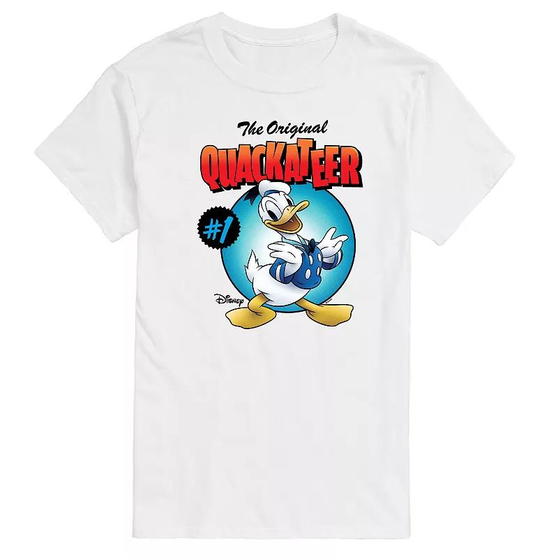 Disney's Donald Duck Big & Tall Original Quackateer Graphic Tee, Men's,  Product Image