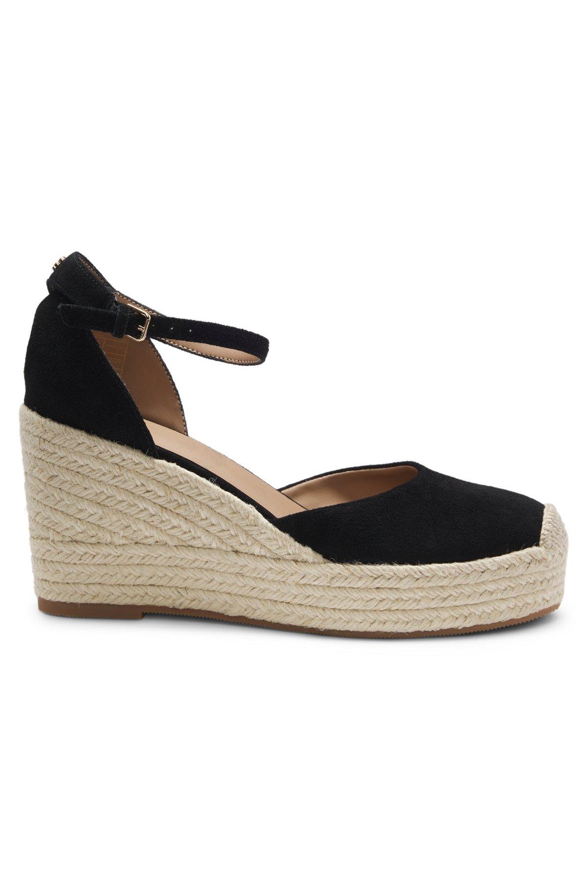 Suede espadrilles with wedge sole Product Image