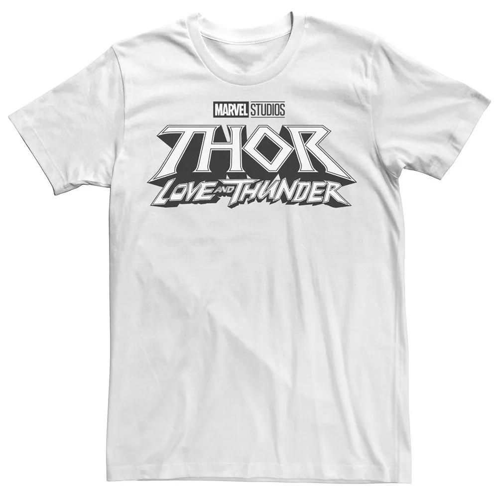 Men's Marvel Thor Love And Thunder Basic Logo Tee,  Product Image