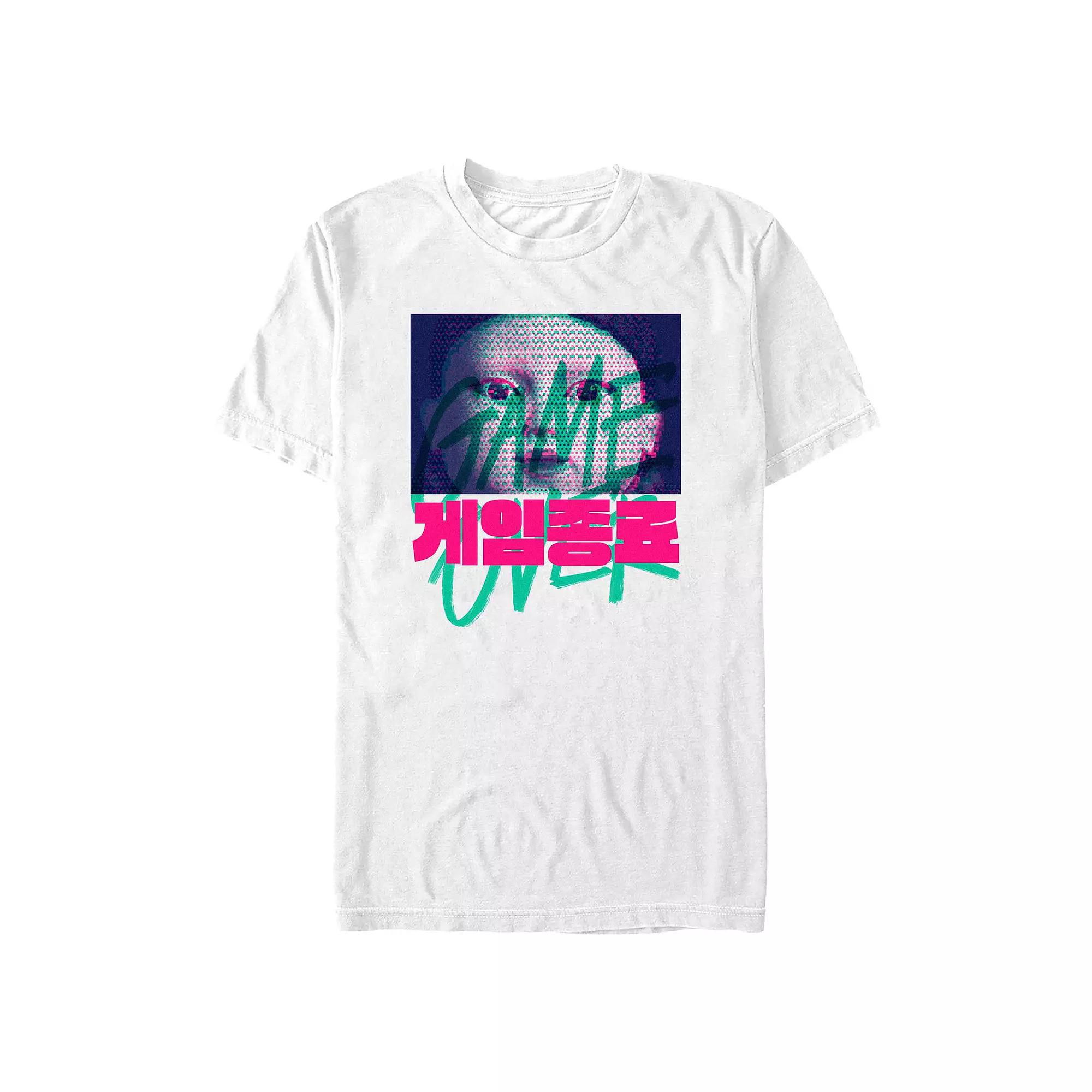 Men's Squid Game The Doll Game Over Graphic Tee,  Product Image