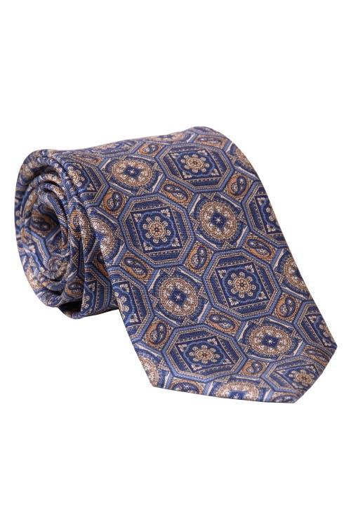 Elizabetta Mantova - Extra Long Printed Silk Tie for Men Product Image
