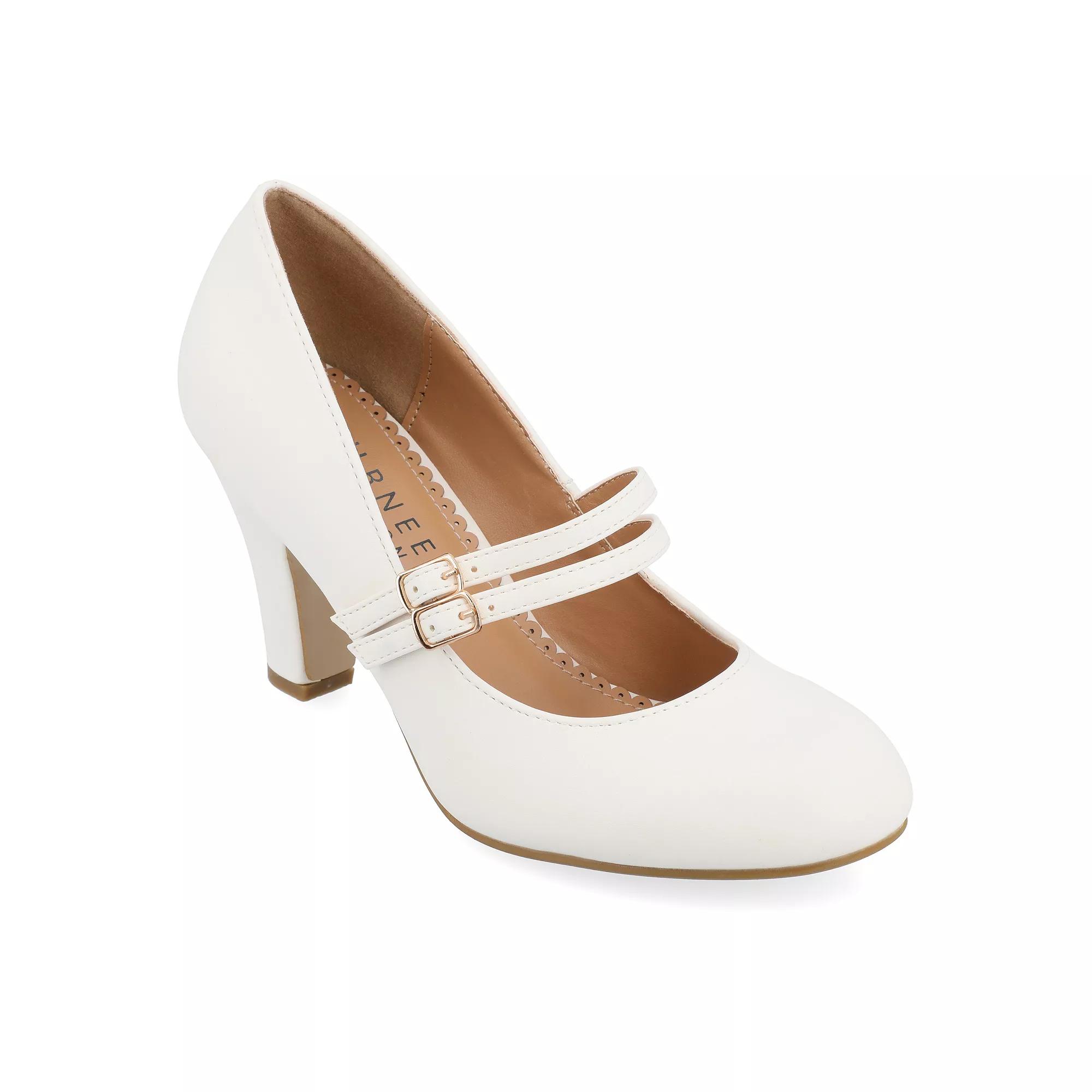 Journee Windy Women's Mary Jane High Heels,  Product Image
