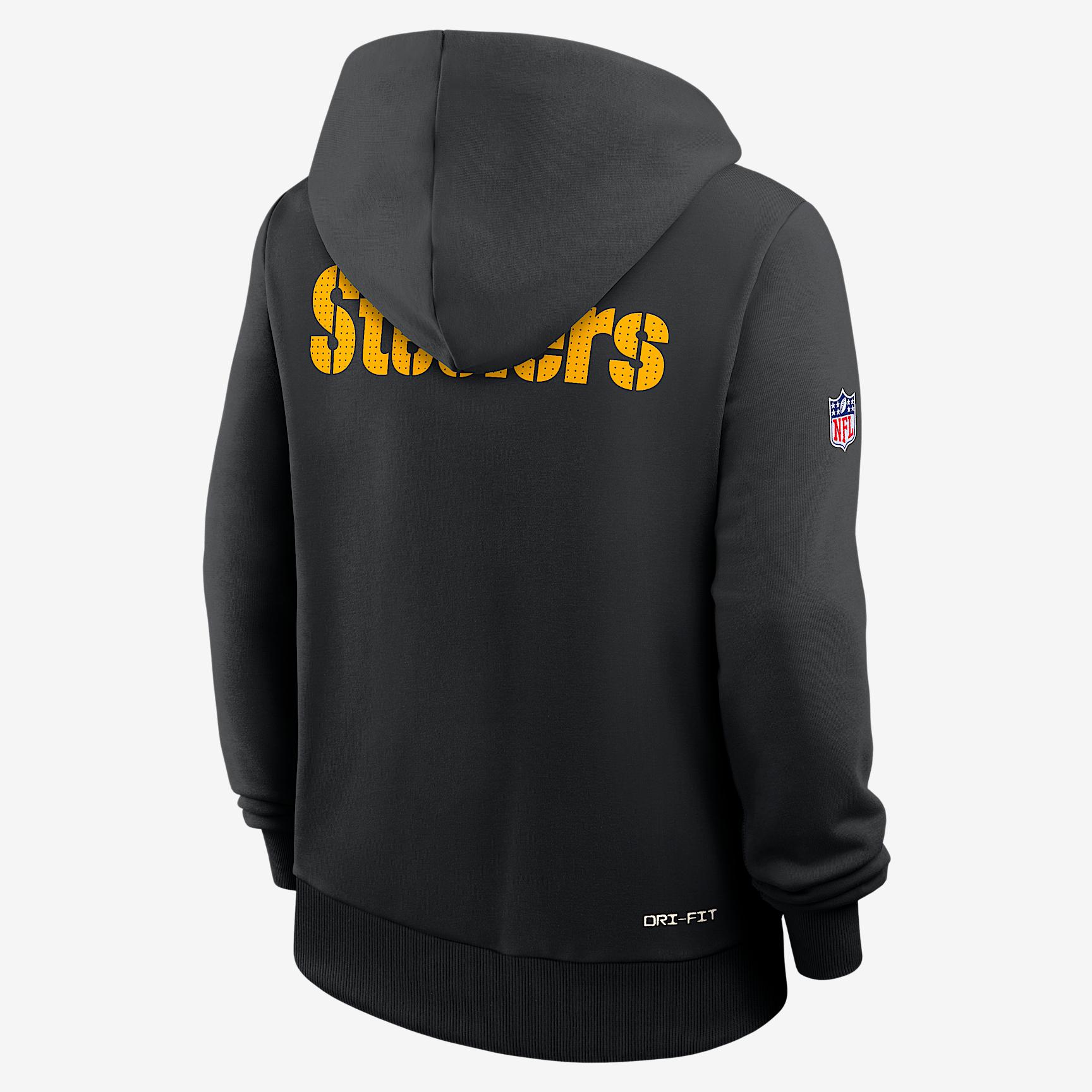 Pittsburgh Steelers Sideline Nike Womens Dri-FIT NFL Pullover Hoodie | 03C300A7L-A0M Product Image