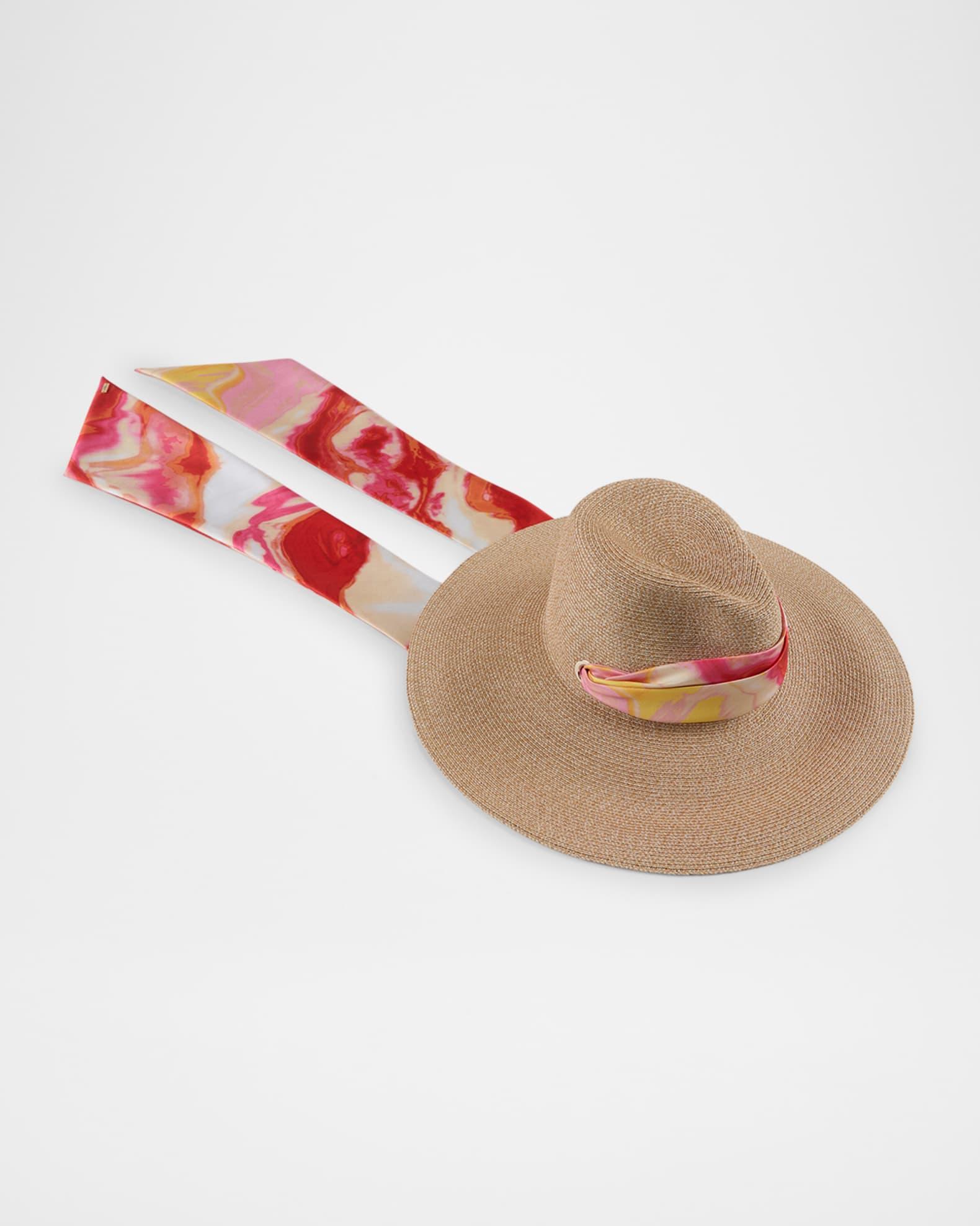 Cassidy Straw Fedora Hat Product Image