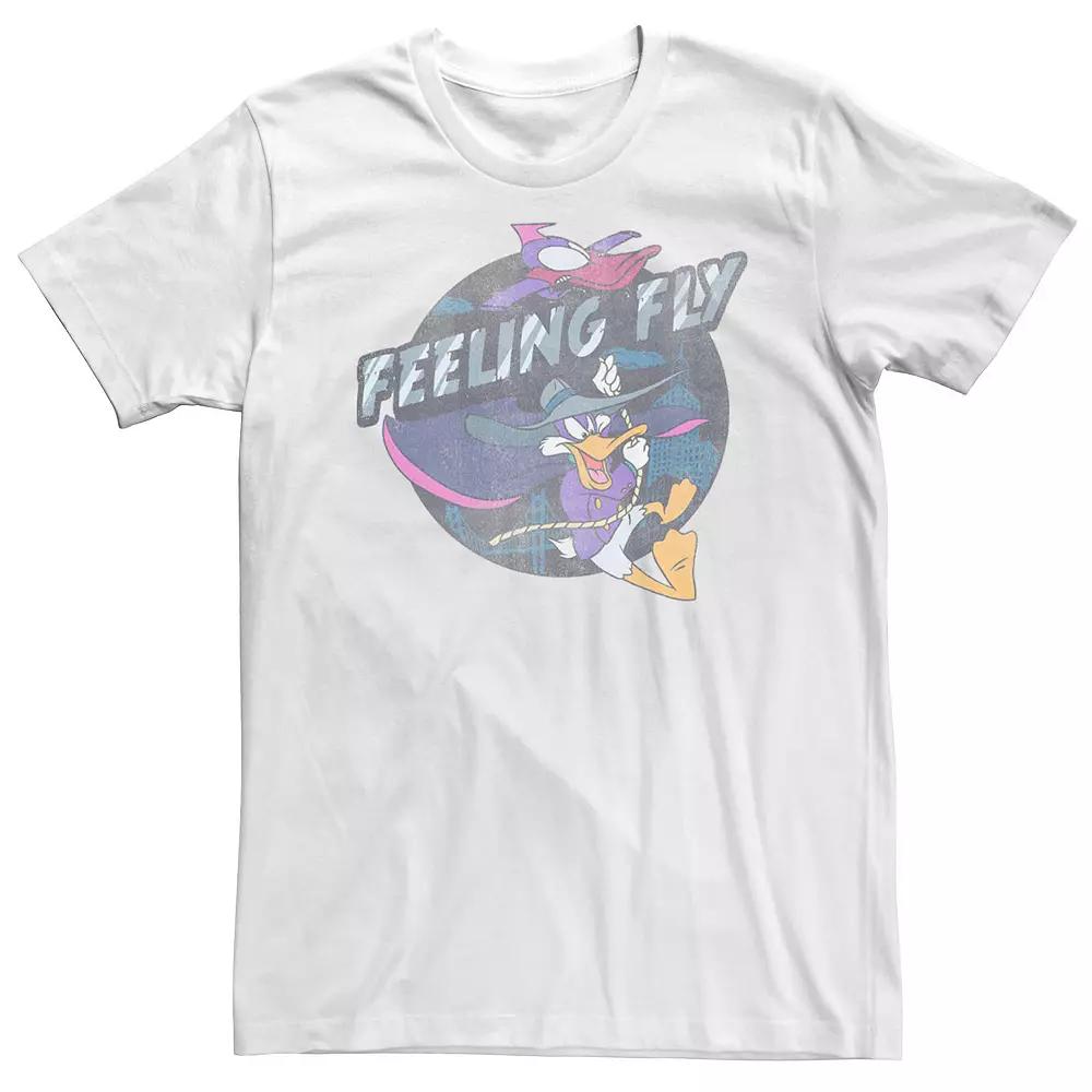 Big & Tall Disney Darkwing Duck Feeling Fly Portrait Tee, Men's,  Product Image
