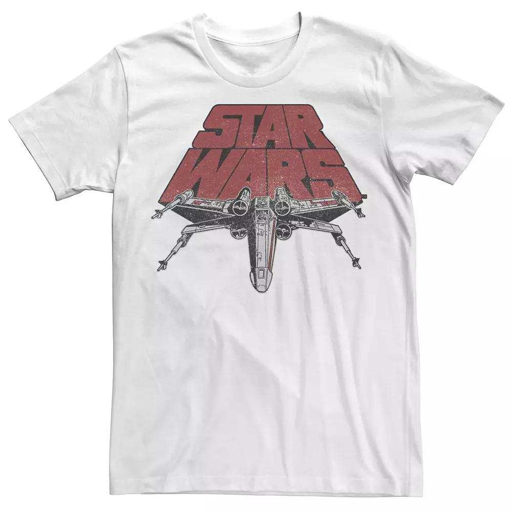 Men's Star Wars Retro X-Wing Classic Slant Logo Tee,  Product Image