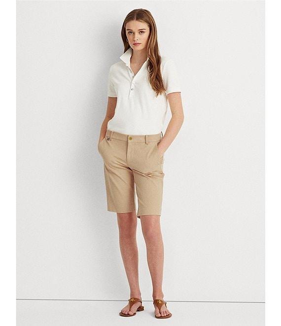 Lauren Ralph Lauren Stretch Cotton Shorts Product Image